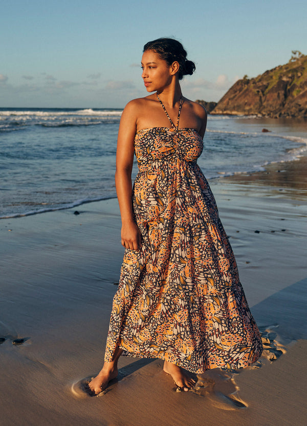 beach dress seafolly Seafolly | Spring Festival Midi Dress True Navy