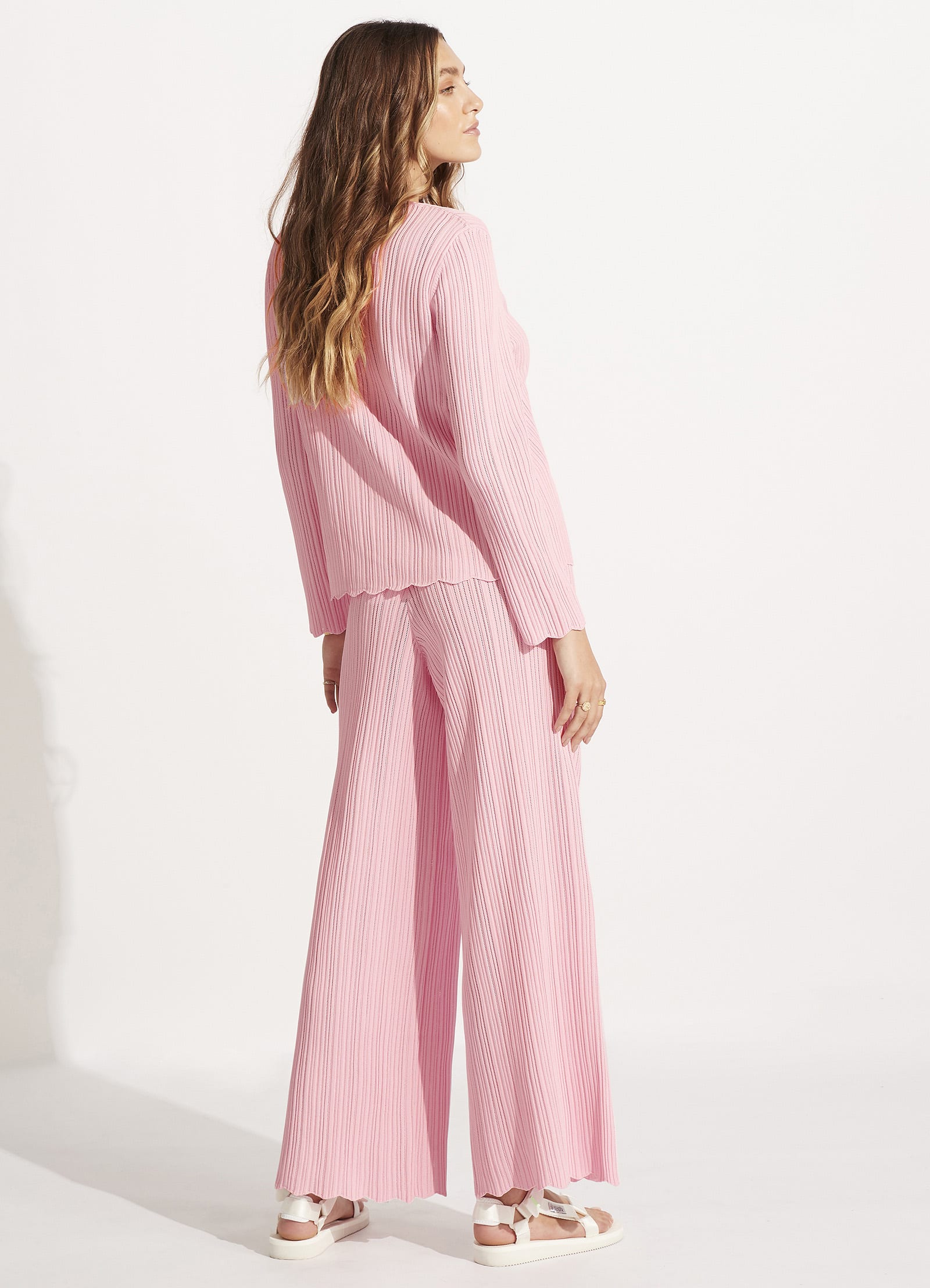 Crochet Tie Knit Top - Parfait Pink – Seafolly United Kingdom