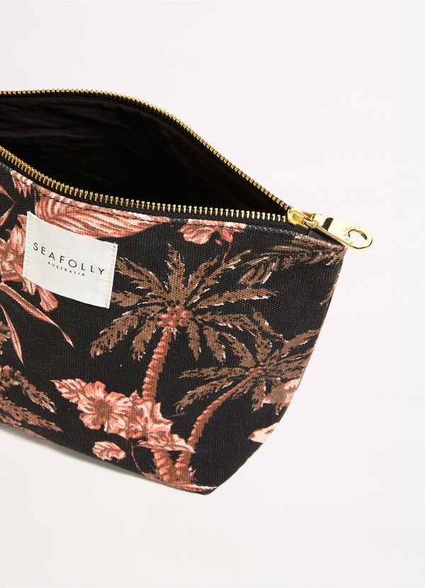 Castaway Canvas Pouch - Black