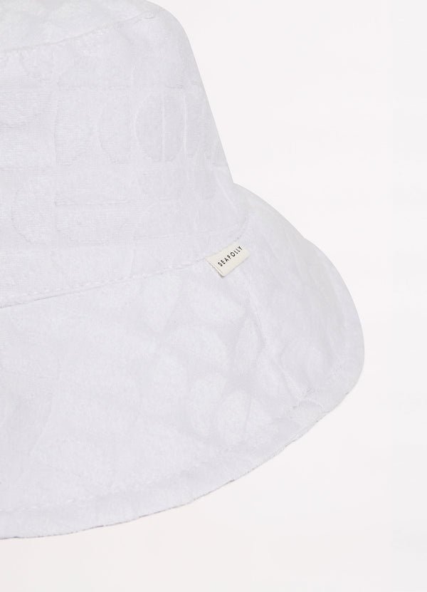 Capri Bucket Hat - White