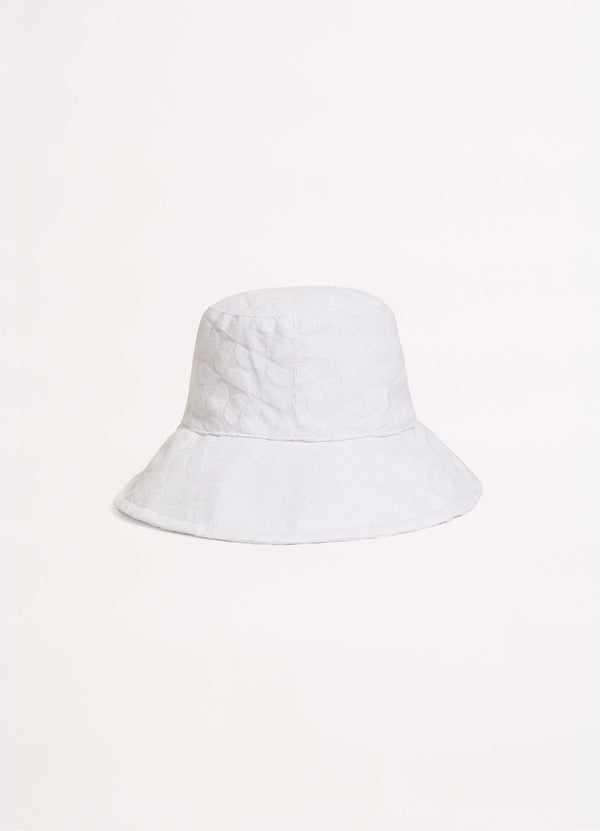 Capri Bucket Hat - White